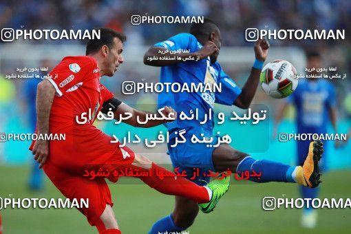 1069361, Tehran, Iran, لیگ برتر فوتبال ایران، Persian Gulf Cup، Week 25، Second Leg، Esteghlal 1 v 0 Persepolis on 2018/03/01 at Azadi Stadium