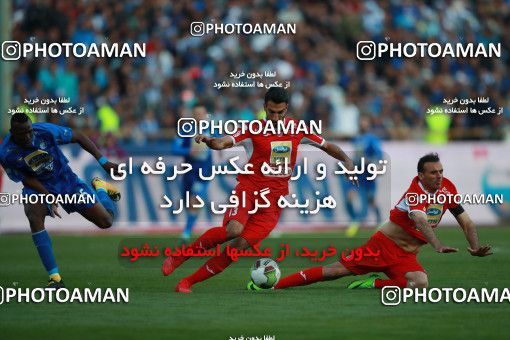 1069788, Tehran, Iran, لیگ برتر فوتبال ایران، Persian Gulf Cup، Week 25، Second Leg، Esteghlal 1 v 0 Persepolis on 2018/03/01 at Azadi Stadium