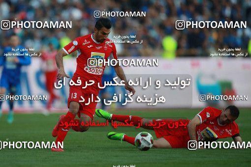 1069482, Tehran, Iran, لیگ برتر فوتبال ایران، Persian Gulf Cup، Week 25، Second Leg، Esteghlal 1 v 0 Persepolis on 2018/03/01 at Azadi Stadium
