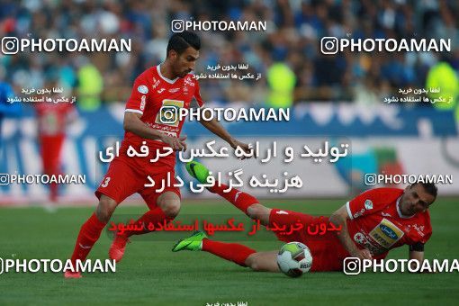 1069367, Tehran, Iran, لیگ برتر فوتبال ایران، Persian Gulf Cup، Week 25، Second Leg، Esteghlal 1 v 0 Persepolis on 2018/03/01 at Azadi Stadium