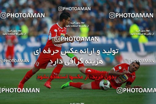1069681, Tehran, Iran, لیگ برتر فوتبال ایران، Persian Gulf Cup، Week 25، Second Leg، Esteghlal 1 v 0 Persepolis on 2018/03/01 at Azadi Stadium