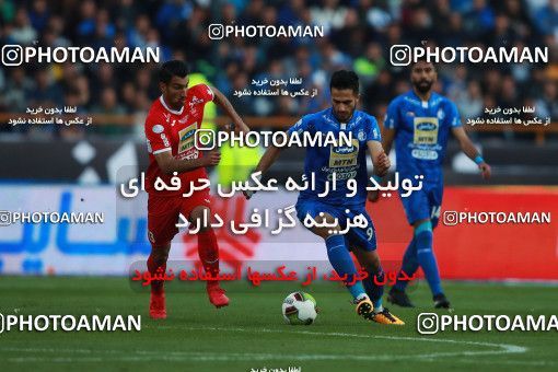 1069295, Tehran, Iran, لیگ برتر فوتبال ایران، Persian Gulf Cup، Week 25، Second Leg، Esteghlal 1 v 0 Persepolis on 2018/03/01 at Azadi Stadium