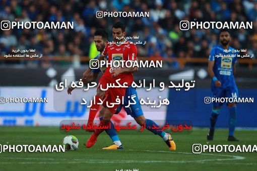 1069620, Tehran, Iran, لیگ برتر فوتبال ایران، Persian Gulf Cup، Week 25، Second Leg، Esteghlal 1 v 0 Persepolis on 2018/03/01 at Azadi Stadium