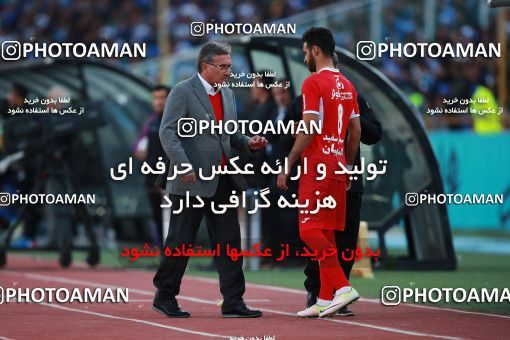 1069747, Tehran, Iran, لیگ برتر فوتبال ایران، Persian Gulf Cup، Week 25، Second Leg، Esteghlal 1 v 0 Persepolis on 2018/03/01 at Azadi Stadium