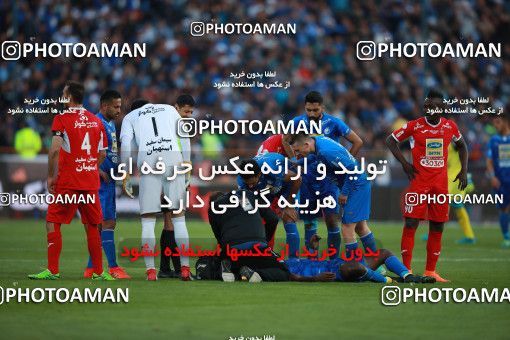 1069752, لیگ برتر فوتبال ایران، Persian Gulf Cup، Week 25، Second Leg، 2018/03/01، Tehran، Azadi Stadium، Esteghlal 1 - 0 Persepolis