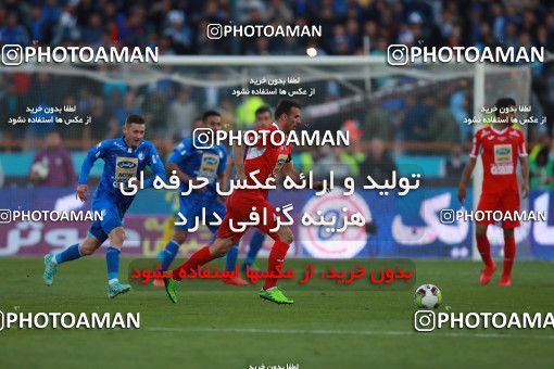 1069362, Tehran, Iran, لیگ برتر فوتبال ایران، Persian Gulf Cup، Week 25، Second Leg، Esteghlal 1 v 0 Persepolis on 2018/03/01 at Azadi Stadium