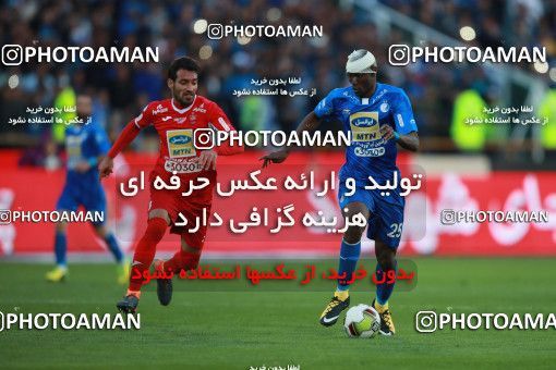 1069261, Tehran, Iran, لیگ برتر فوتبال ایران، Persian Gulf Cup، Week 25، Second Leg، Esteghlal 1 v 0 Persepolis on 2018/03/01 at Azadi Stadium
