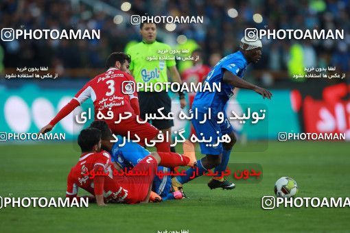 1069545, Tehran, Iran, لیگ برتر فوتبال ایران، Persian Gulf Cup، Week 25، Second Leg، Esteghlal 1 v 0 Persepolis on 2018/03/01 at Azadi Stadium