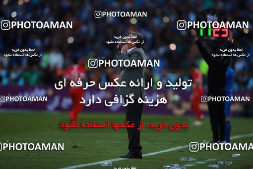 1069745, Tehran, Iran, لیگ برتر فوتبال ایران، Persian Gulf Cup، Week 25، Second Leg، Esteghlal 1 v 0 Persepolis on 2018/03/01 at Azadi Stadium