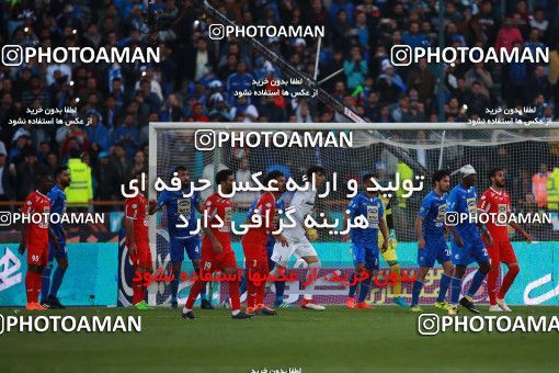 1069612, Tehran, Iran, لیگ برتر فوتبال ایران، Persian Gulf Cup، Week 25، Second Leg، Esteghlal 1 v 0 Persepolis on 2018/03/01 at Azadi Stadium