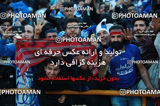 1069277, Tehran, Iran, لیگ برتر فوتبال ایران، Persian Gulf Cup، Week 25، Second Leg، Esteghlal 1 v 0 Persepolis on 2018/03/01 at Azadi Stadium
