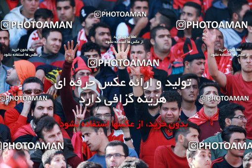 1025707, Tehran, Iran, لیگ برتر فوتبال ایران، Persian Gulf Cup، Week 25، Second Leg، Esteghlal 1 v 0 Persepolis on 2018/03/01 at Azadi Stadium