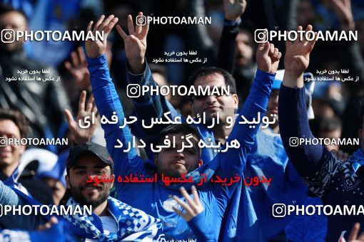 1025861, Tehran, Iran, لیگ برتر فوتبال ایران، Persian Gulf Cup، Week 25، Second Leg، Esteghlal 1 v 0 Persepolis on 2018/03/01 at Azadi Stadium