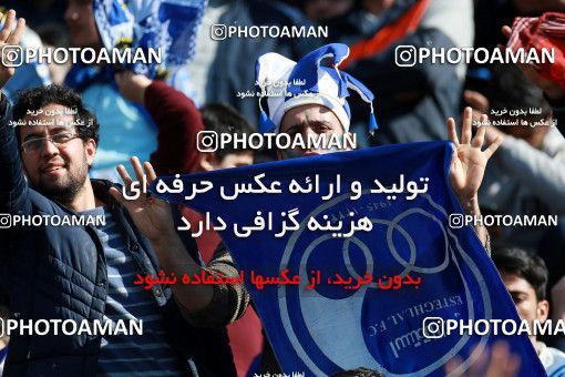 1025589, Tehran, Iran, لیگ برتر فوتبال ایران، Persian Gulf Cup، Week 25، Second Leg، Esteghlal 1 v 0 Persepolis on 2018/03/01 at Azadi Stadium