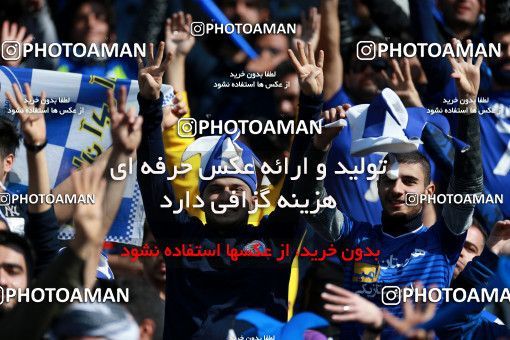 1025158, Tehran, Iran, لیگ برتر فوتبال ایران، Persian Gulf Cup، Week 25، Second Leg، Esteghlal 1 v 0 Persepolis on 2018/03/01 at Azadi Stadium
