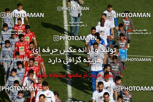 1025448, Tehran, Iran, لیگ برتر فوتبال ایران، Persian Gulf Cup، Week 25، Second Leg، Esteghlal 1 v 0 Persepolis on 2018/03/01 at Azadi Stadium