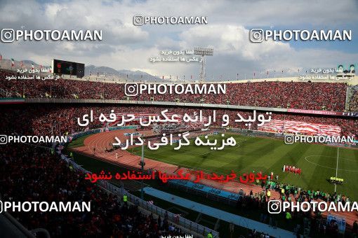 1024838, Tehran, Iran, لیگ برتر فوتبال ایران، Persian Gulf Cup، Week 25، Second Leg، Esteghlal 1 v 0 Persepolis on 2018/03/01 at Azadi Stadium