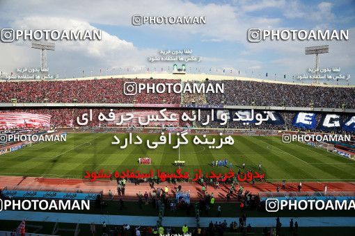 1025739, Tehran, Iran, لیگ برتر فوتبال ایران، Persian Gulf Cup، Week 25، Second Leg، Esteghlal 1 v 0 Persepolis on 2018/03/01 at Azadi Stadium