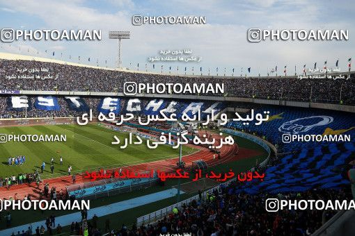 1025546, Tehran, Iran, لیگ برتر فوتبال ایران، Persian Gulf Cup، Week 25، Second Leg، Esteghlal 1 v 0 Persepolis on 2018/03/01 at Azadi Stadium