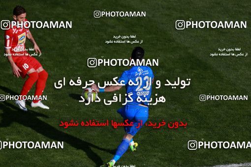 1025547, Tehran, Iran, لیگ برتر فوتبال ایران، Persian Gulf Cup، Week 25، Second Leg، Esteghlal 1 v 0 Persepolis on 2018/03/01 at Azadi Stadium