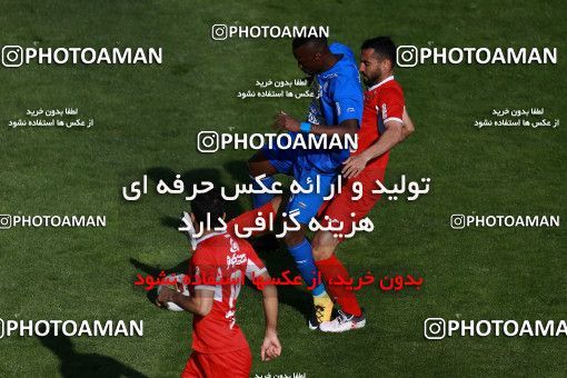 1025119, Tehran, Iran, لیگ برتر فوتبال ایران، Persian Gulf Cup، Week 25، Second Leg، Esteghlal 1 v 0 Persepolis on 2018/03/01 at Azadi Stadium