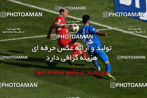 1026070, Tehran, Iran, لیگ برتر فوتبال ایران، Persian Gulf Cup، Week 25، Second Leg، Esteghlal 1 v 0 Persepolis on 2018/03/01 at Azadi Stadium