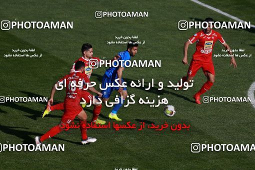 1025181, Tehran, Iran, لیگ برتر فوتبال ایران، Persian Gulf Cup، Week 25، Second Leg، Esteghlal 1 v 0 Persepolis on 2018/03/01 at Azadi Stadium