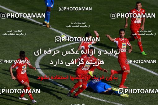 1025136, Tehran, Iran, لیگ برتر فوتبال ایران، Persian Gulf Cup، Week 25، Second Leg، Esteghlal 1 v 0 Persepolis on 2018/03/01 at Azadi Stadium