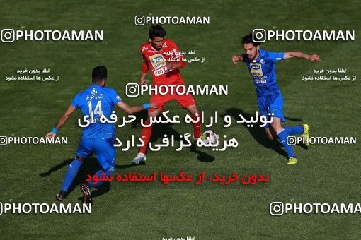 1025283, Tehran, Iran, لیگ برتر فوتبال ایران، Persian Gulf Cup، Week 25، Second Leg، Esteghlal 1 v 0 Persepolis on 2018/03/01 at Azadi Stadium