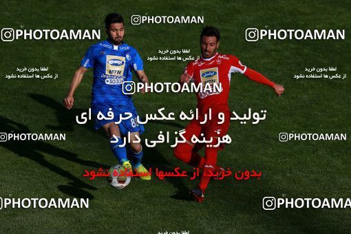 1025106, Tehran, Iran, لیگ برتر فوتبال ایران، Persian Gulf Cup، Week 25، Second Leg، Esteghlal 1 v 0 Persepolis on 2018/03/01 at Azadi Stadium