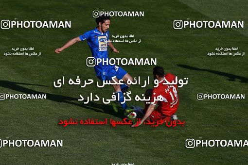 1025830, Tehran, Iran, لیگ برتر فوتبال ایران، Persian Gulf Cup، Week 25، Second Leg، Esteghlal 1 v 0 Persepolis on 2018/03/01 at Azadi Stadium