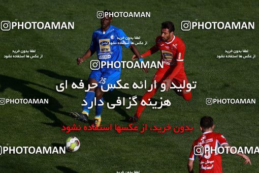 1025586, Tehran, Iran, لیگ برتر فوتبال ایران، Persian Gulf Cup، Week 25، Second Leg، Esteghlal 1 v 0 Persepolis on 2018/03/01 at Azadi Stadium