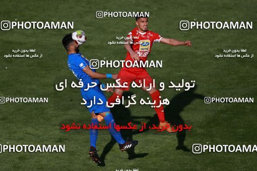 1025523, Tehran, Iran, لیگ برتر فوتبال ایران، Persian Gulf Cup، Week 25، Second Leg، Esteghlal 1 v 0 Persepolis on 2018/03/01 at Azadi Stadium
