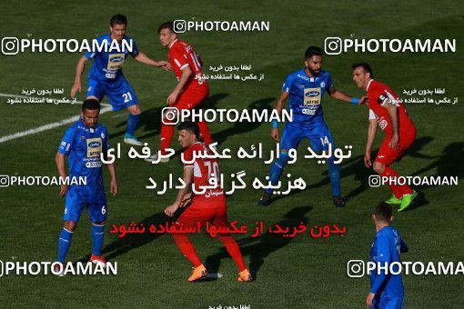 1025021, Tehran, Iran, لیگ برتر فوتبال ایران، Persian Gulf Cup، Week 25، Second Leg، Esteghlal 1 v 0 Persepolis on 2018/03/01 at Azadi Stadium