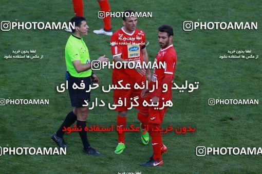 1025783, Tehran, Iran, لیگ برتر فوتبال ایران، Persian Gulf Cup، Week 25، Second Leg، Esteghlal 1 v 0 Persepolis on 2018/03/01 at Azadi Stadium