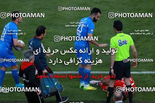 1024808, Tehran, Iran, لیگ برتر فوتبال ایران، Persian Gulf Cup، Week 25، Second Leg، Esteghlal 1 v 0 Persepolis on 2018/03/01 at Azadi Stadium