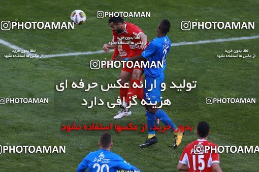 1025240, Tehran, Iran, لیگ برتر فوتبال ایران، Persian Gulf Cup، Week 25، Second Leg، Esteghlal 1 v 0 Persepolis on 2018/03/01 at Azadi Stadium