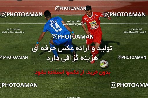 1025704, Tehran, Iran, لیگ برتر فوتبال ایران، Persian Gulf Cup، Week 25، Second Leg، Esteghlal 1 v 0 Persepolis on 2018/03/01 at Azadi Stadium