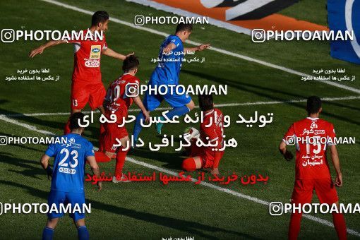 1025464, Tehran, Iran, لیگ برتر فوتبال ایران، Persian Gulf Cup، Week 25، Second Leg، Esteghlal 1 v 0 Persepolis on 2018/03/01 at Azadi Stadium
