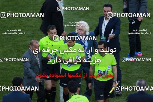 1025585, Tehran, Iran, لیگ برتر فوتبال ایران، Persian Gulf Cup، Week 25، Second Leg، Esteghlal 1 v 0 Persepolis on 2018/03/01 at Azadi Stadium