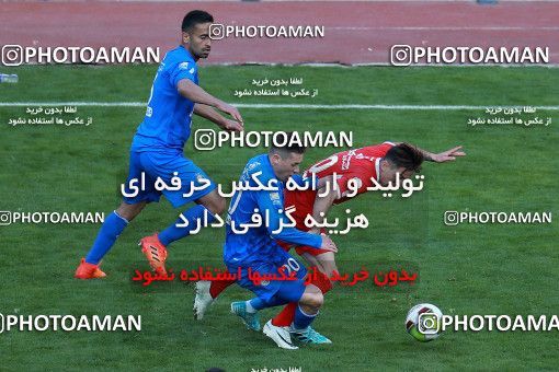 1024826, Tehran, Iran, لیگ برتر فوتبال ایران، Persian Gulf Cup، Week 25، Second Leg، Esteghlal 1 v 0 Persepolis on 2018/03/01 at Azadi Stadium