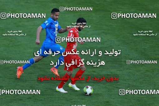 1025465, Tehran, Iran, لیگ برتر فوتبال ایران، Persian Gulf Cup، Week 25، Second Leg، Esteghlal 1 v 0 Persepolis on 2018/03/01 at Azadi Stadium