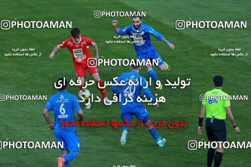 1025787, Tehran, Iran, لیگ برتر فوتبال ایران، Persian Gulf Cup، Week 25، Second Leg، Esteghlal 1 v 0 Persepolis on 2018/03/01 at Azadi Stadium