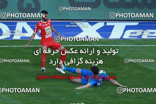 1025116, Tehran, Iran, لیگ برتر فوتبال ایران، Persian Gulf Cup، Week 25، Second Leg، Esteghlal 1 v 0 Persepolis on 2018/03/01 at Azadi Stadium