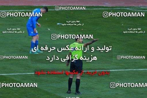 1025569, Tehran, Iran, لیگ برتر فوتبال ایران، Persian Gulf Cup، Week 25، Second Leg، Esteghlal 1 v 0 Persepolis on 2018/03/01 at Azadi Stadium