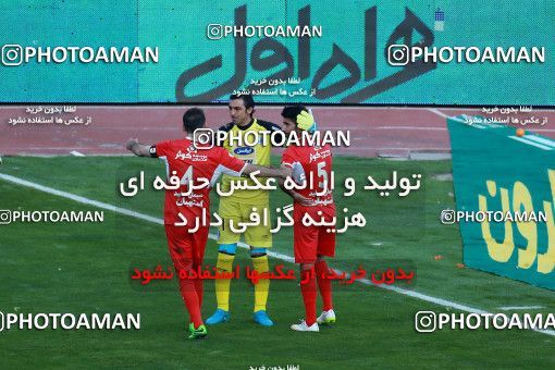 1024982, Tehran, Iran, لیگ برتر فوتبال ایران، Persian Gulf Cup، Week 25، Second Leg، Esteghlal 1 v 0 Persepolis on 2018/03/01 at Azadi Stadium