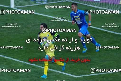 1026027, Tehran, Iran, لیگ برتر فوتبال ایران، Persian Gulf Cup، Week 25، Second Leg، Esteghlal 1 v 0 Persepolis on 2018/03/01 at Azadi Stadium