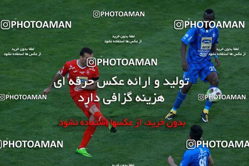1025262, Tehran, Iran, لیگ برتر فوتبال ایران، Persian Gulf Cup، Week 25، Second Leg، Esteghlal 1 v 0 Persepolis on 2018/03/01 at Azadi Stadium