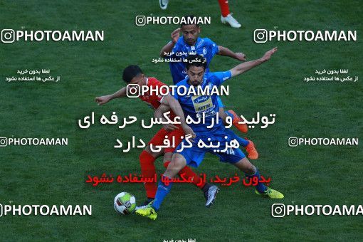 1025684, Tehran, Iran, لیگ برتر فوتبال ایران، Persian Gulf Cup، Week 25، Second Leg، Esteghlal 1 v 0 Persepolis on 2018/03/01 at Azadi Stadium