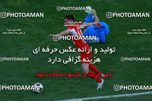 1025842, Tehran, Iran, لیگ برتر فوتبال ایران، Persian Gulf Cup، Week 25، Second Leg، Esteghlal 1 v 0 Persepolis on 2018/03/01 at Azadi Stadium